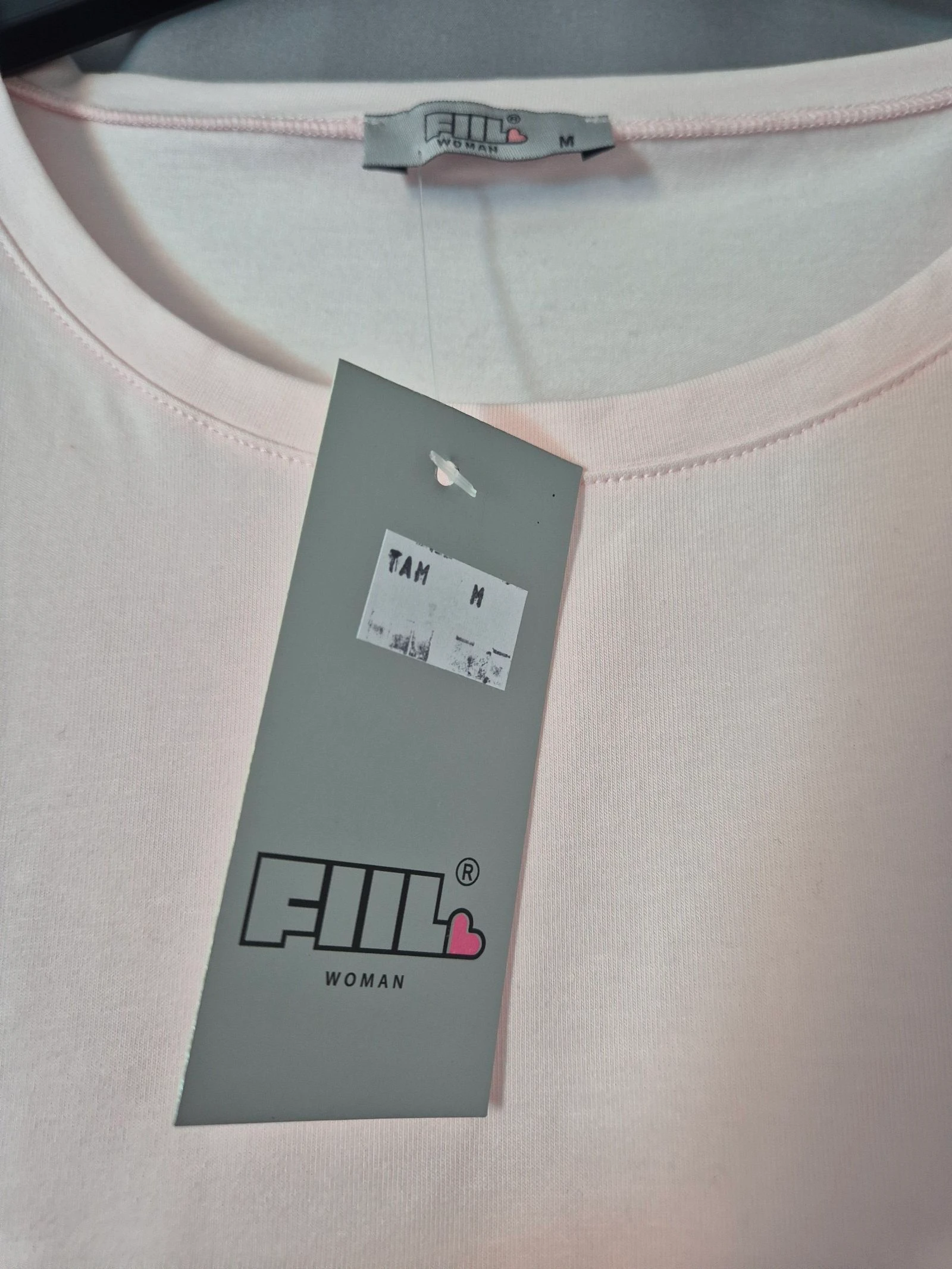 T-shirt Love rosa – photo 2